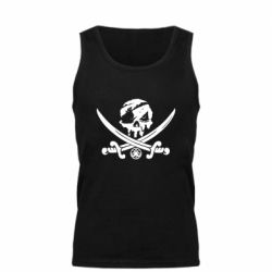 Мужская майка Flag pirate - PrintSalon