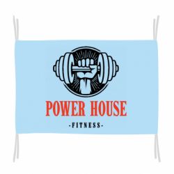 Флаг Powerhouse fitness - PrintSalon