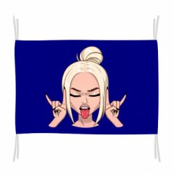 Флаг Punk Girl-PrintSalon Флаг Punk Girl