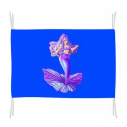 Флаг Purple Mermaid Barbie - PrintSalon