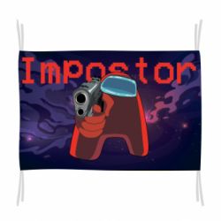 Прапор Red With A Gun - PrintSalon