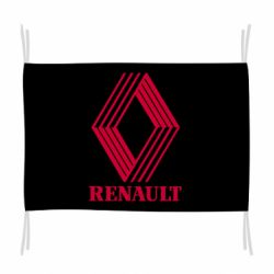 Флаг Renault 1972 Logo - PrintSalon