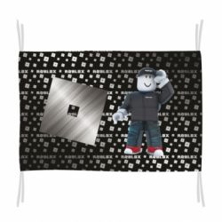 Прапор Roblox And Metal Logo