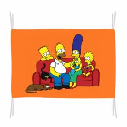 Флаг Simpsons At Home - PrintSalon