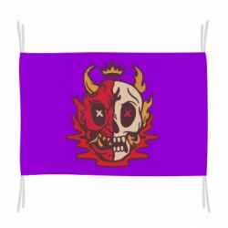 Флаг Skull face - PrintSalon