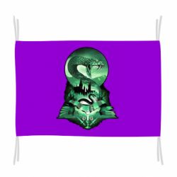 Прапор Slytherin collage - PrintSalon