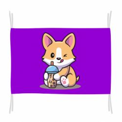 Прапор Песик п'є боба ти