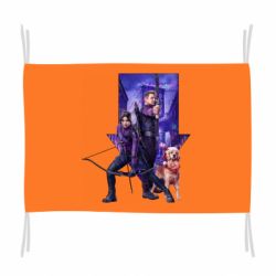 Флаг Соколиный глаз и Кейт Бишоп - PrintSalon