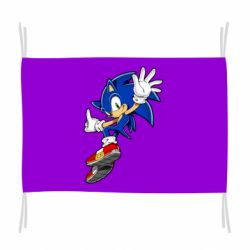 Флаг Sonic and the jump - PrintSalon