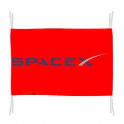 Флаг SpaceX - PrintSalon