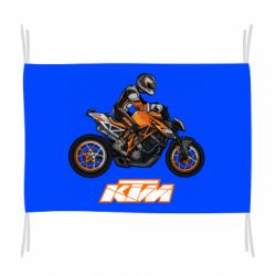 Флаг Sport Bike Art - PrintSalon