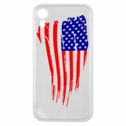 Чехол для iPhone XR Флаг США