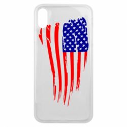 Чехол для iPhone Xs Max Флаг США - PrintSalon