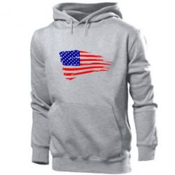 Мужское худи Флаг США - PrintSalon