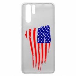 Чехол для Huawei P30 Pro Флаг США - PrintSalon