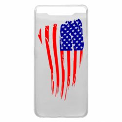 Чехол для Samsung A80 Флаг США - PrintSalon