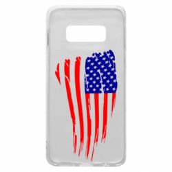Чехол для Samsung S10e Флаг США - PrintSalon