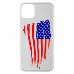 Чехол для iPhone 11 Pro Max Флаг США - PrintSalon