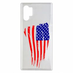 Чехол для Samsung Note 10 Plus Флаг США - PrintSalon