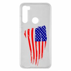 Чехол для Xiaomi Redmi Note 8 Флаг США - PrintSalon