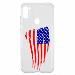 Чехол для Samsung A11/M11 Флаг США - PrintSalon