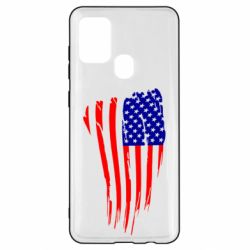 Чехол для Samsung A21s Флаг США - PrintSalon
