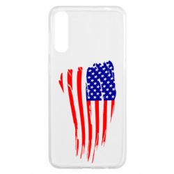 Чехол для Samsung A50 Флаг США - PrintSalon