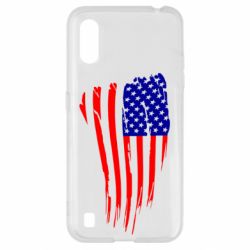 Чехол для Samsung A01/M01 Флаг США - PrintSalon