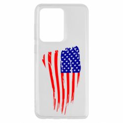 Чехол для Samsung S20 Ultra Флаг США - PrintSalon