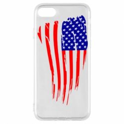 Чехол для iPhone 8 Флаг США - PrintSalon