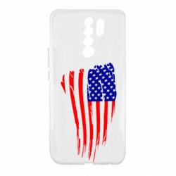 Чехол для Xiaomi Redmi 9 Флаг США - PrintSalon