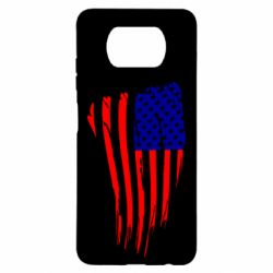 Чехол для Xiaomi Poco X3 Флаг США - PrintSalon