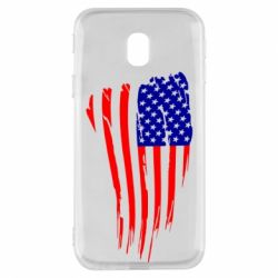 Чохол для Samsung J3 2017 Прапор США-PrintSalon Чохол для Samsung J3 2017 Прапор США