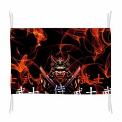 Флаг Standoff Samurai And Fire - PrintSalon