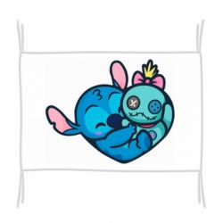 Флаг Стич с куклой - PrintSalon