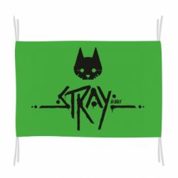 Прапор Stray logo - PrintSalon