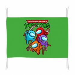 Флаг Teenage Mutant Ninja Impostors - PrintSalon