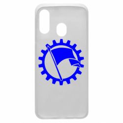 Чохол для Samsung A40 Прапор у колі - PrintSalon