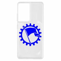 Чохол для Samsung S21 Ultra Прапор у колі - PrintSalon