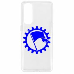 Чохол для Oppo Reno 4 Pro Прапор у колі - PrintSalon