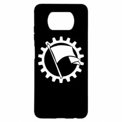 Чохол для Xiaomi Poco X3 Прапор у колі - PrintSalon