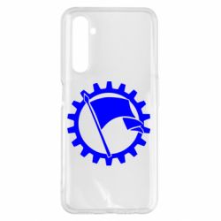 Чохол для Realme 6 Pro Прапор у колі - PrintSalon