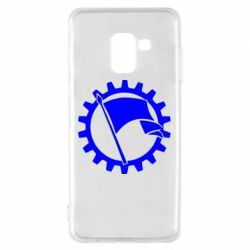 Чохол для Samsung A8 2018 Прапор у колі - PrintSalon