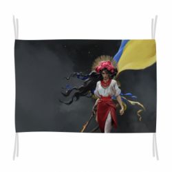 Флаг Українка захисниця