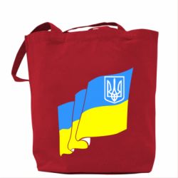 Эко-сумка Флаг Украины с Гербом - PrintSalon