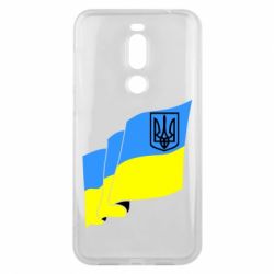Чехол для Meizu X8 Флаг Украины с Гербом - PrintSalon