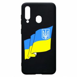 Чехол для Samsung A60 Флаг Украины с Гербом - PrintSalon