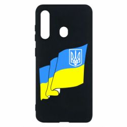 Чехол для Samsung M40 Флаг Украины с Гербом - PrintSalon