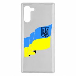 Чехол для Samsung Note 10 Флаг Украины с Гербом - PrintSalon