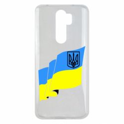 Чехол для Xiaomi Redmi Note 8 Pro Флаг Украины с Гербом - PrintSalon